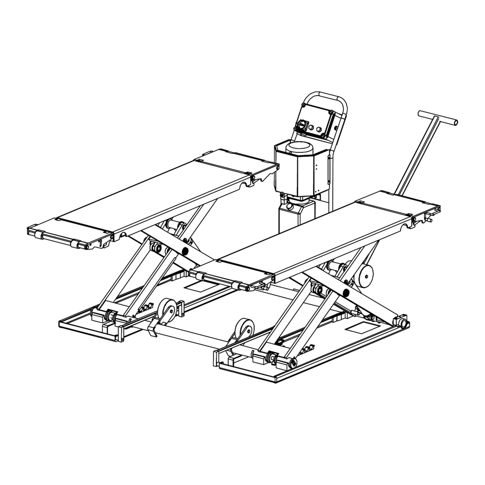 Ножничный подъемник WDK-505Z